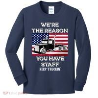 Keep Truckin Staff USA Kids Long Sleeve Shirt thumb 0