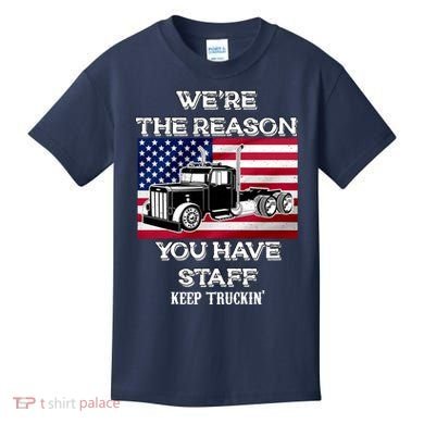 Keep Truckin Staff USA Kids T-Shirt