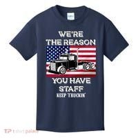 Keep Truckin Staff USA Kids T-Shirt thumb 0