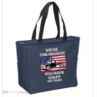 Keep Truckin Staff USA Tote Bag thumb 2