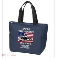 Keep Truckin Staff USA Tote Bag thumb 3