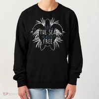 Keep The Sea Plastic Free Sea Turtle Women's Sweatshirt thumb 0