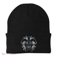 Keep The Sea Plastic Free Sea Turtle Beanie thumb 0