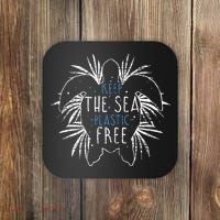 Keep The Sea Plastic Free Sea Turtle Coaster thumb 0