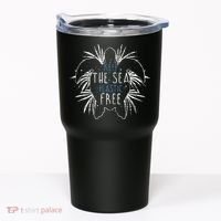 Keep The Sea Plastic Free Sea Turtle Tumbler thumb 0