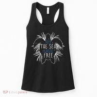 Keep The Sea Plastic Free Sea Turtle Women's Tank Top thumb 0