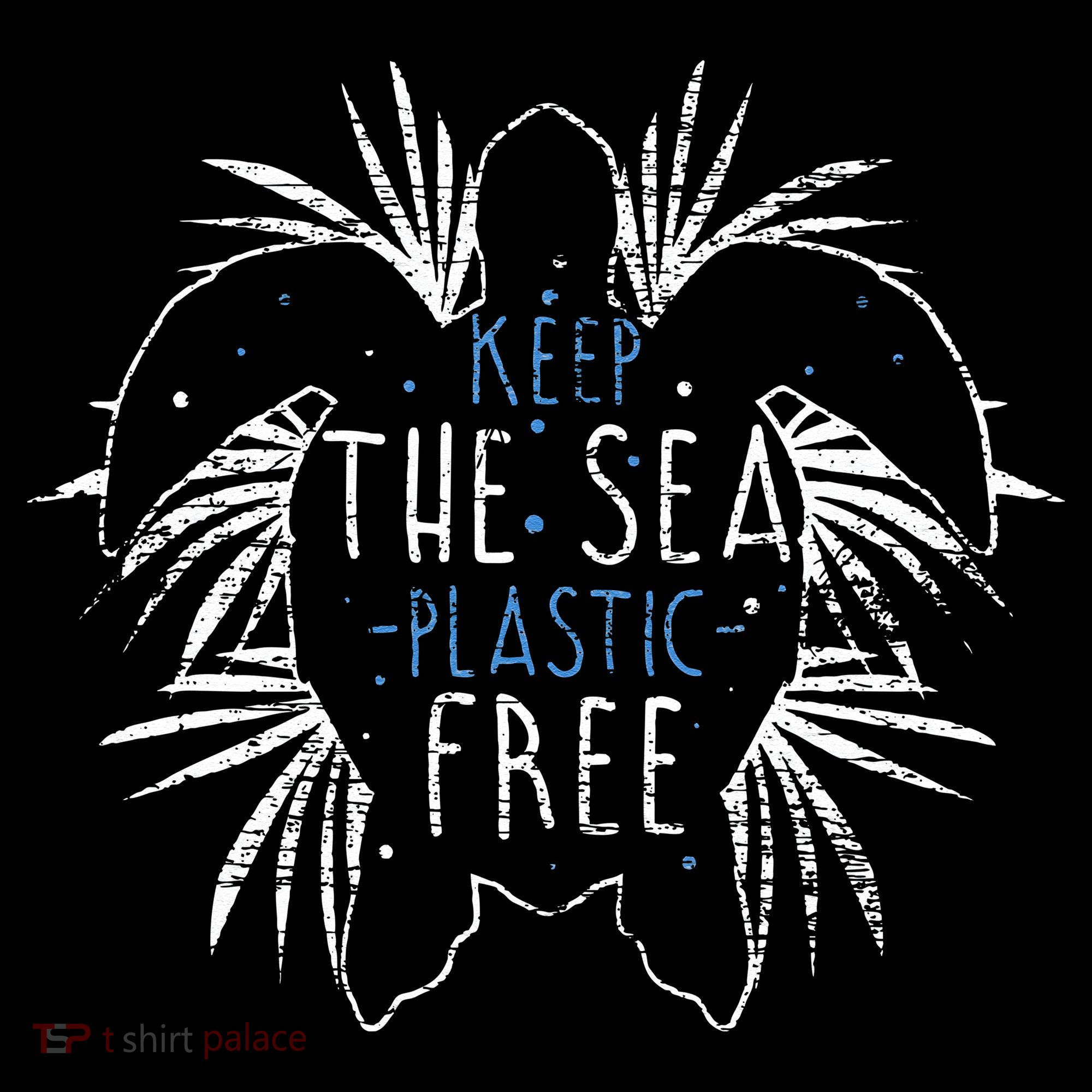 Keep The Sea Plastic Free Sea Turtle Women's Tank Top