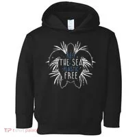 Keep The Sea Plastic Free Sea Turtle Toddler Hoodie thumb 0
