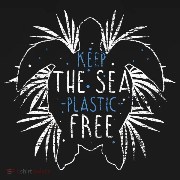 Keep The Sea Plastic Free Sea Turtle Toddler Hoodie