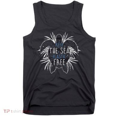Keep The Sea Plastic Free Sea Turtle Tank Top
