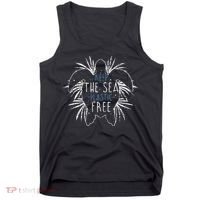 Keep The Sea Plastic Free Sea Turtle Tank Top thumb 0