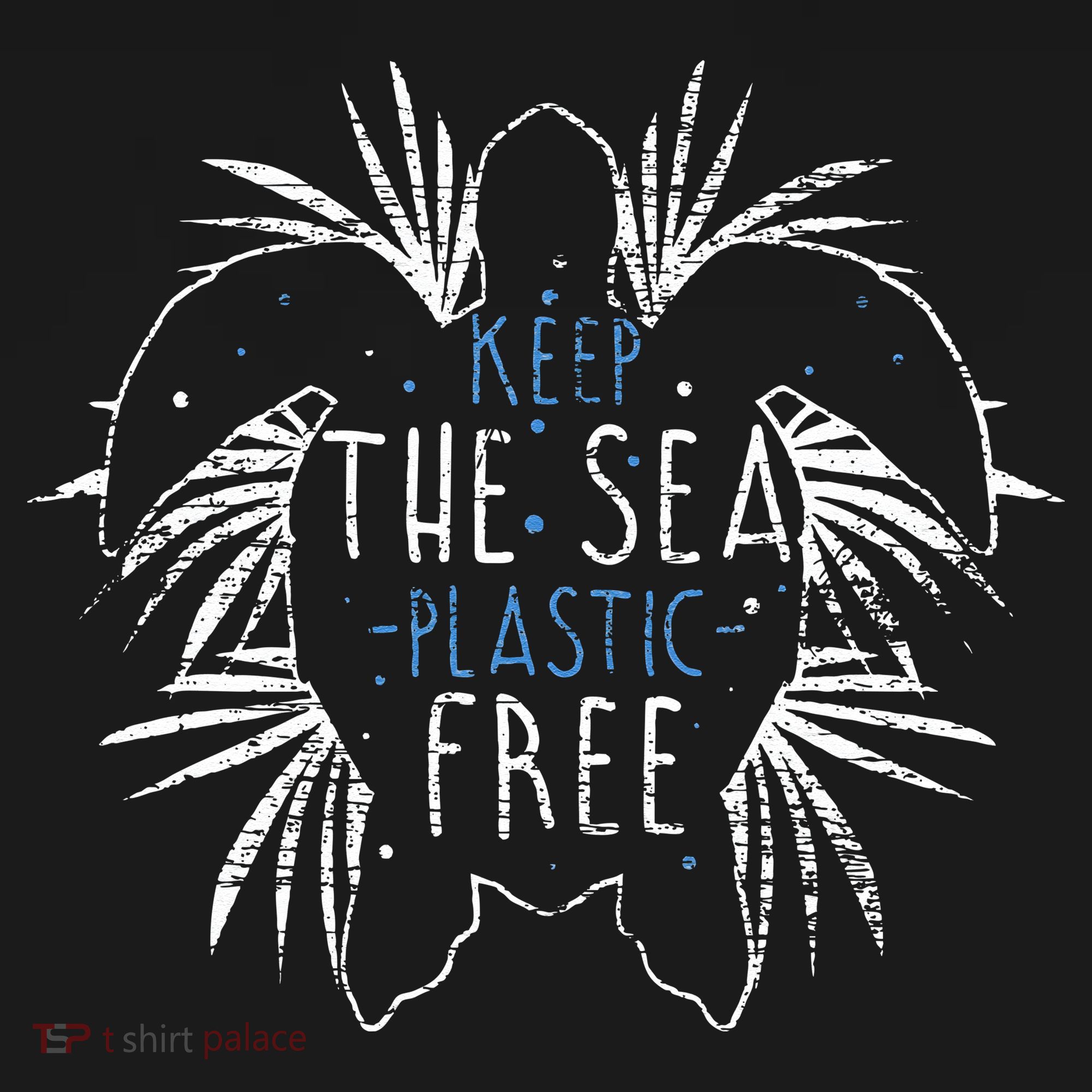 Keep The Sea Plastic Free Sea Turtle Kids Hoodie
