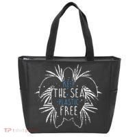 Keep The Sea Plastic Free Sea Turtle Tote Bag thumb 0