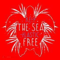 Keep The Sea Plastic Free Sea Turtle Santa Hat thumb 1