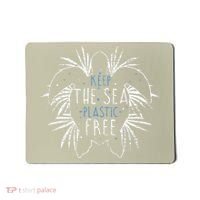 Keep The Sea Plastic Free Sea Turtle Mousepad thumb 0