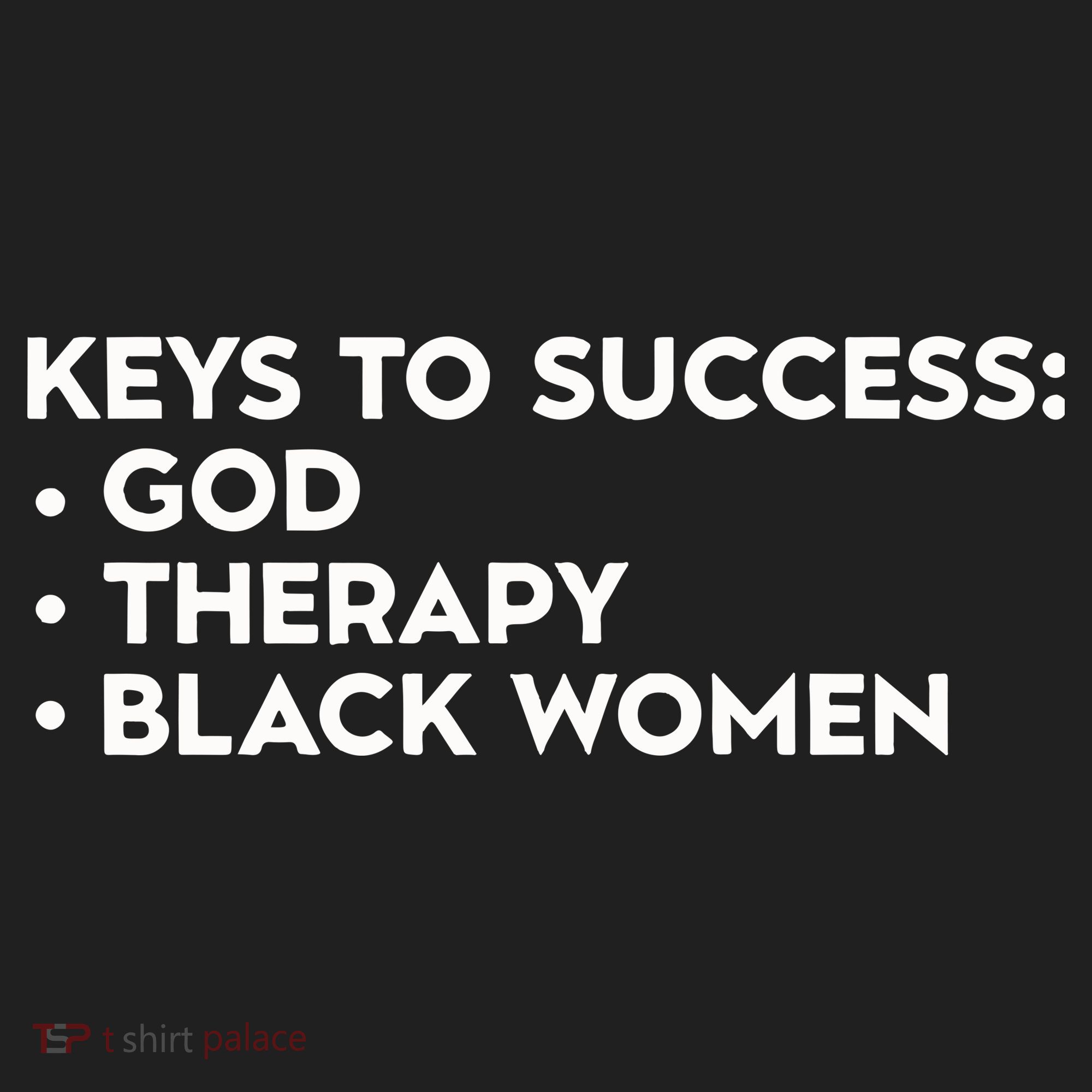 Keys To Success God Therapy Black Women Golf Towel