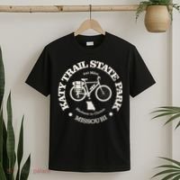 Katy Trail State Vintage Cycling State Park Missouri Bike T-Shirt thumb 2