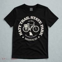 Katy Trail State Vintage Cycling State Park Missouri Bike T-Shirt thumb 5