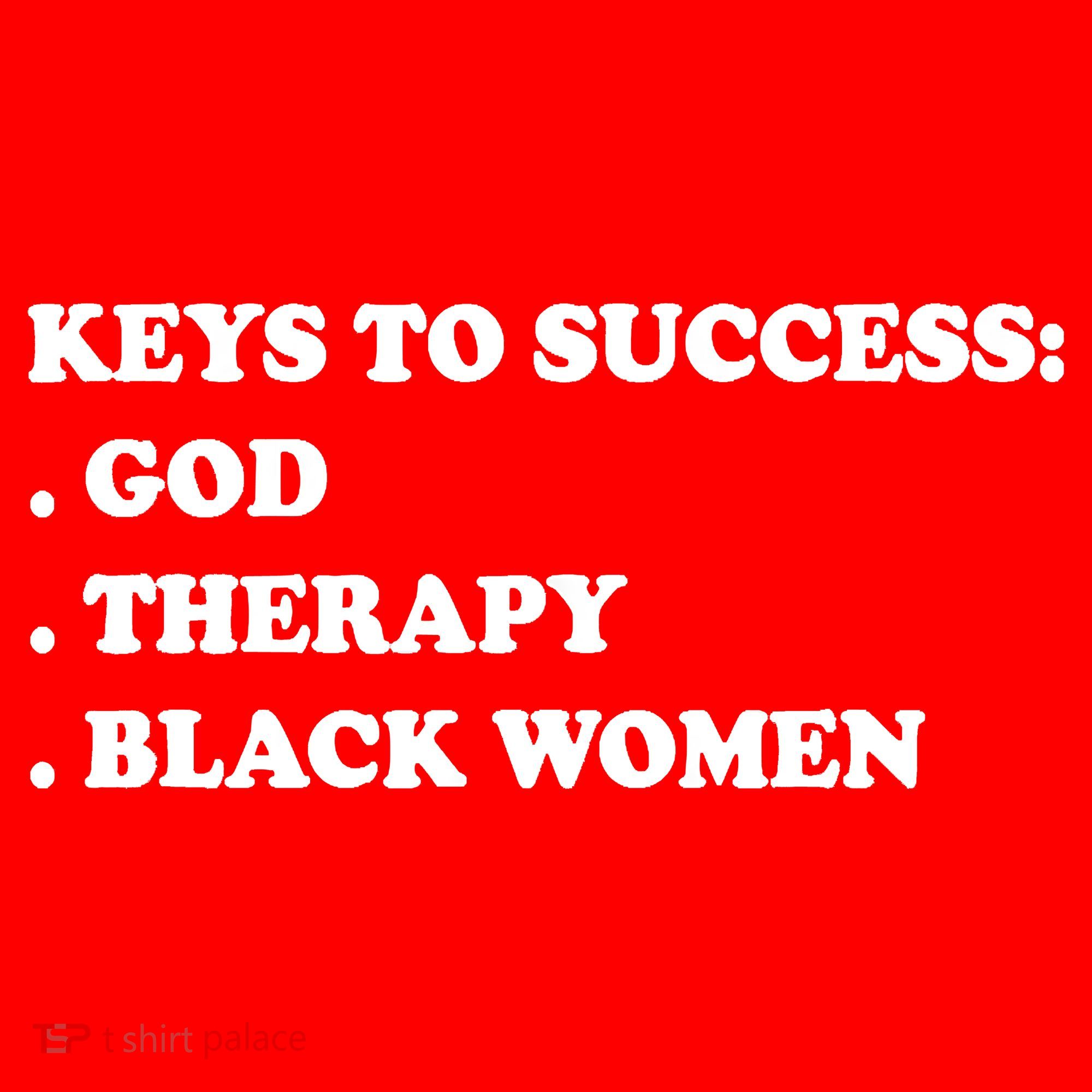 Keys To Success God Therapy Black Women Santa Hat