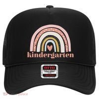 Kindergarten Teacher Student Cute Rainbow Back To School Funny Gift Hat thumb 0