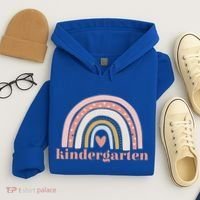 Kindergarten Teacher Student Cute Rainbow Back To School Funny Gift Hoodie thumb 4