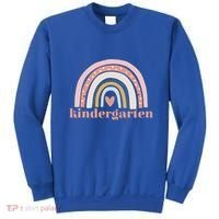 Kindergarten Teacher Student Cute Rainbow Back To School Funny Gift Sweatshirt thumb 0
