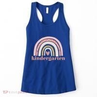 Kindergarten Teacher Student Cute Rainbow Back To School Funny Gift Women's Tank Top thumb 0