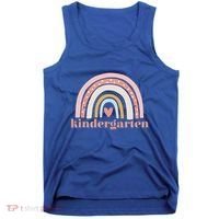 Kindergarten Teacher Student Cute Rainbow Back To School Funny Gift Tank Top thumb 0