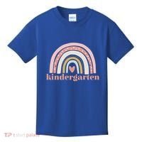Kindergarten Teacher Student Cute Rainbow Back To School Funny Gift Kids T-Shirt thumb 0