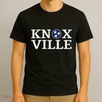 Knoxville Tennessee State Flag Art 3 Star Tn Flag Knoxville T-Shirt thumb 3