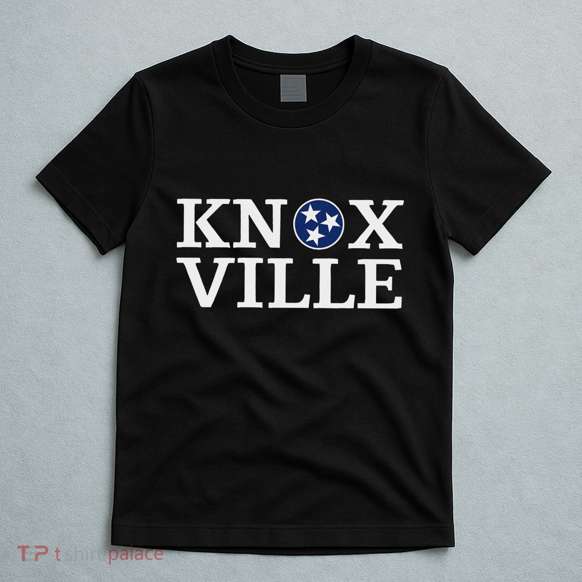 Knoxville Tennessee State Flag Art 3 Star Tn Flag Knoxville T-Shirt
