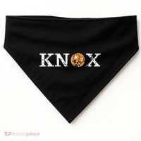 Knoxville Tennessee State Flag Orange White Distressed Knox USA-Made Doggie Bandana thumb 0