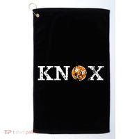 Knoxville Tennessee State Flag Orange White Distressed Knox Golf Towel thumb 0