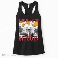 Kawaii Trump The Rise Of Bitcoin White House DaddyS Home Women's Tank Top thumb 0