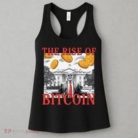 Kawaii Trump The Rise Of Bitcoin White House DaddyS Home Women's Tank Top thumb 3