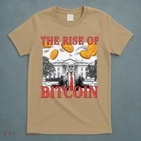 Kawaii Trump The Rise Of Bitcoin White House DaddyS Home T-Shirt thumb 5