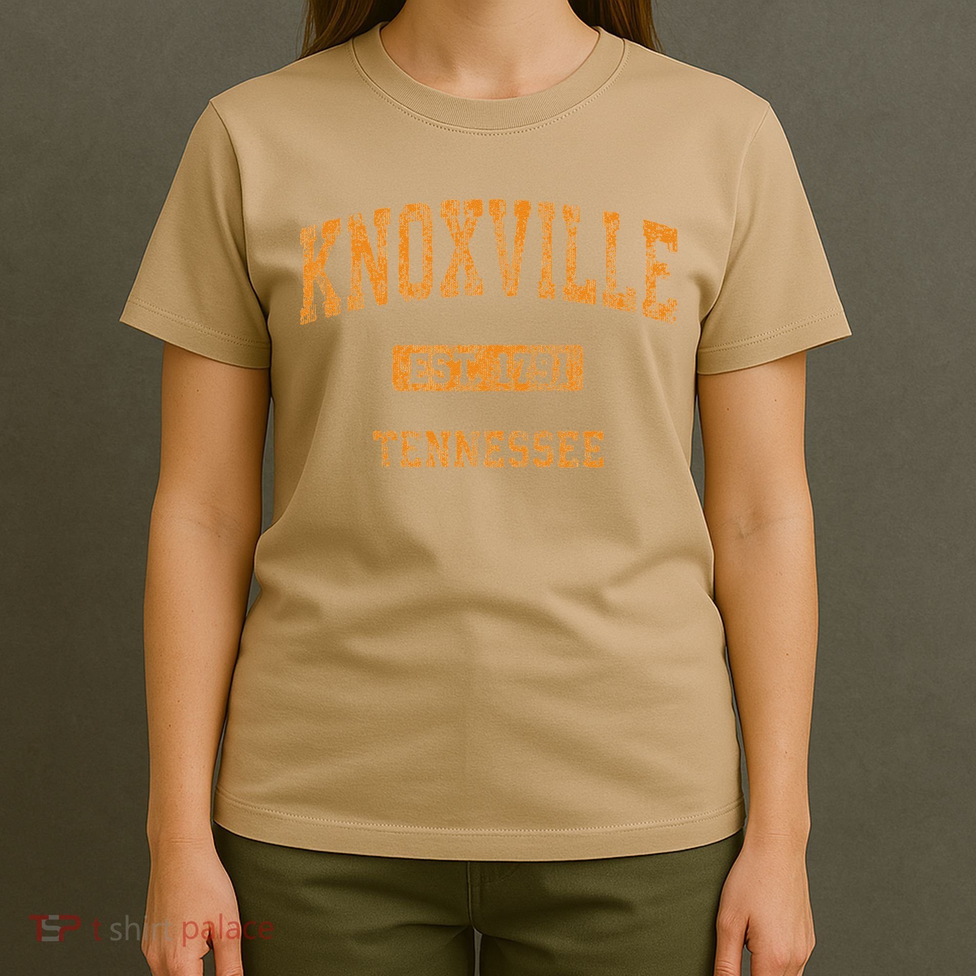 Knoxville Tennessee Tn Vintage Athletic Sports T-Shirt