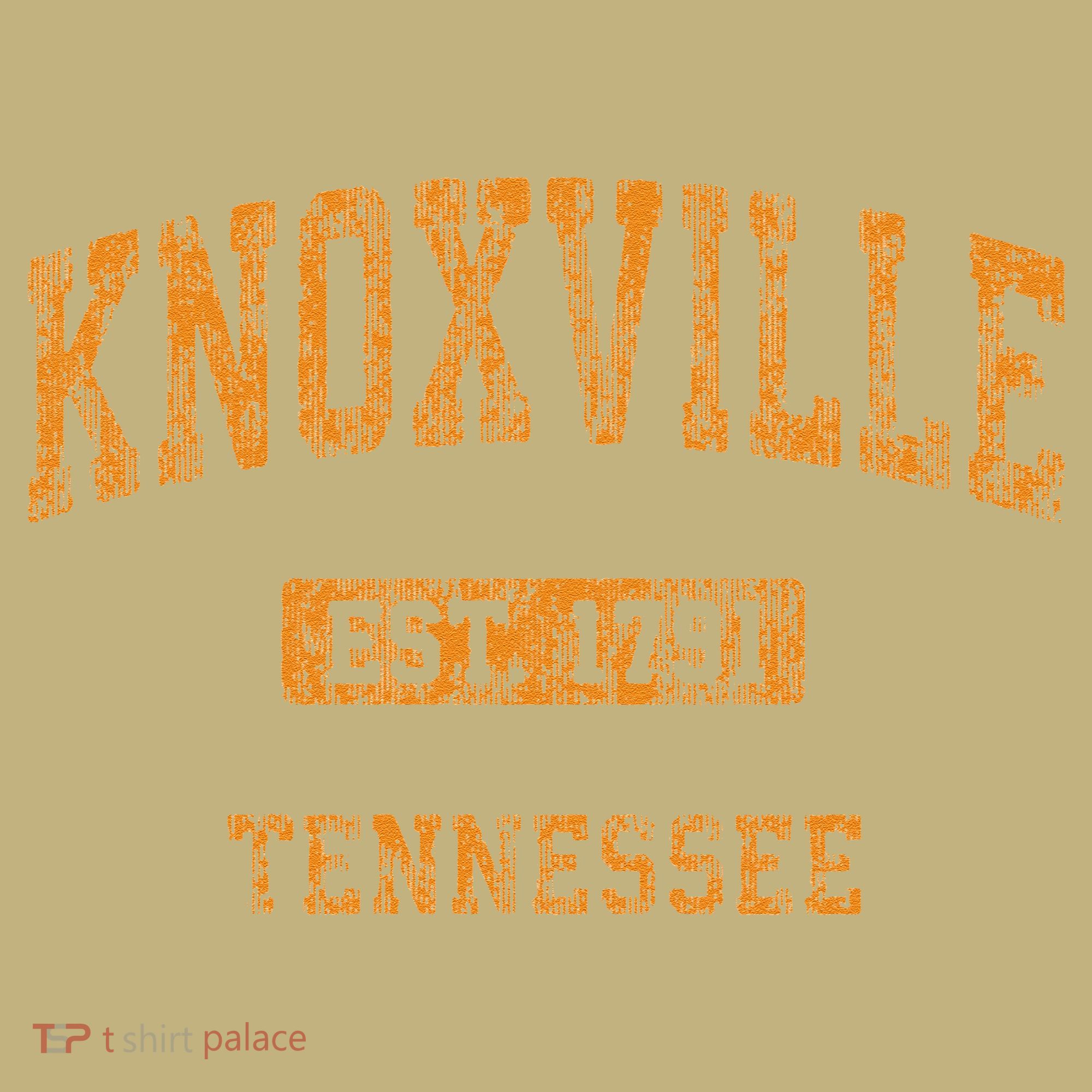Knoxville Tennessee Tn Vintage Athletic Sports T-Shirt