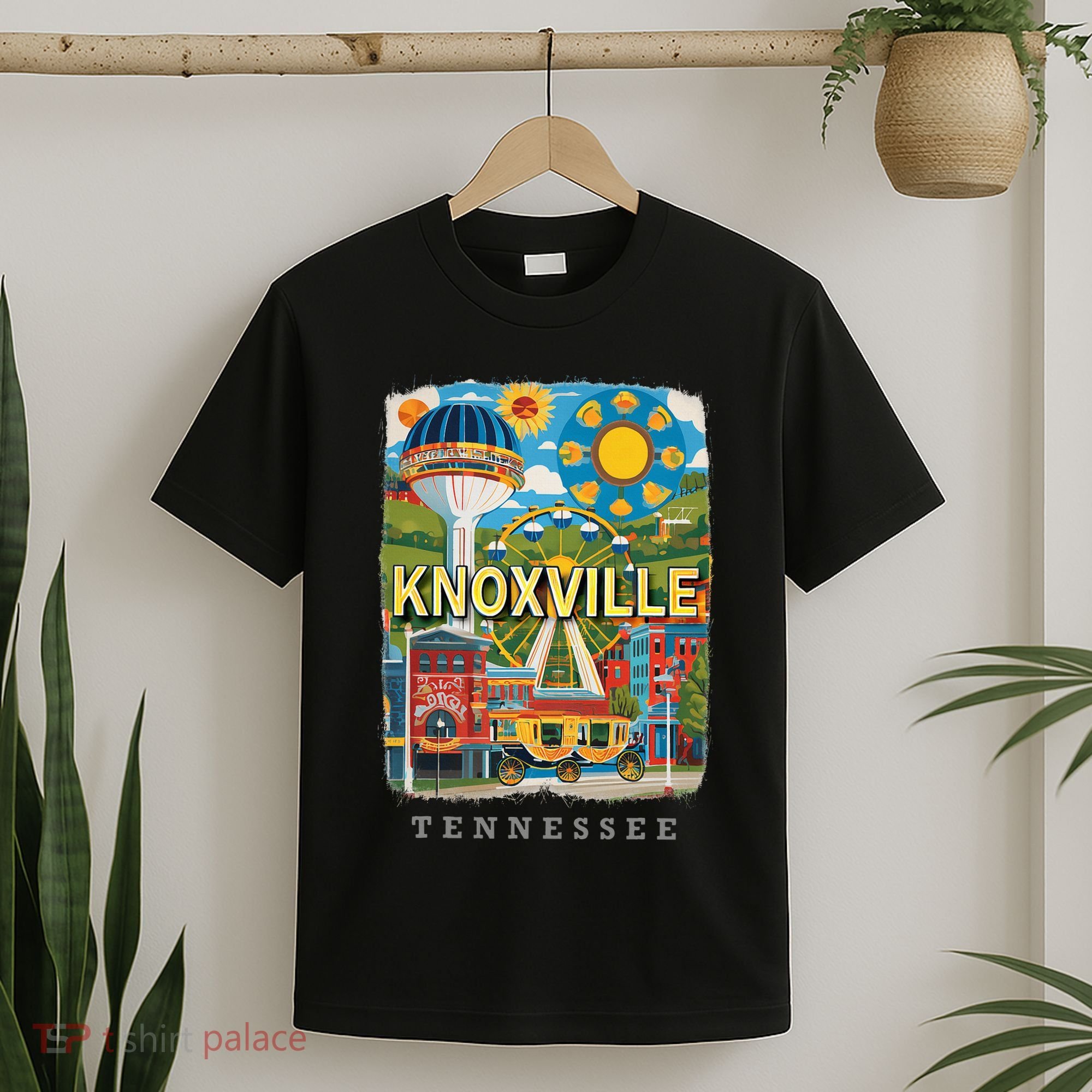 Knoxville Tennessee Tn Historic Downtown Sd136 T-Shirt