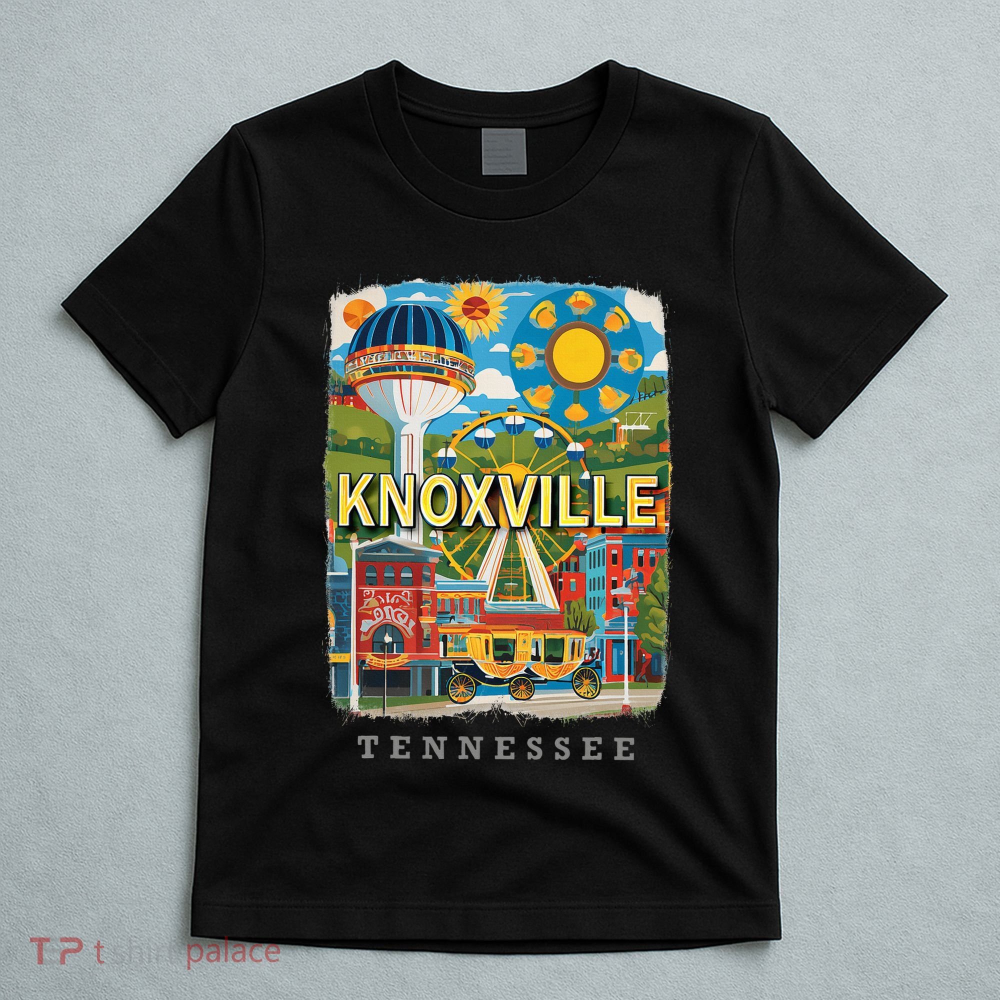 Knoxville Tennessee Tn Historic Downtown Sd136 T-Shirt