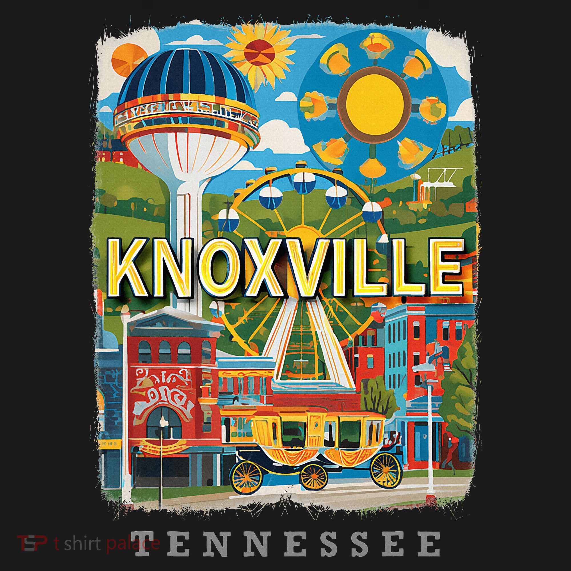 Knoxville Tennessee Tn Historic Downtown Sd136 Women's Hoodie
