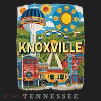 Knoxville Tennessee Tn Historic Downtown Sd136 Hat thumb 2