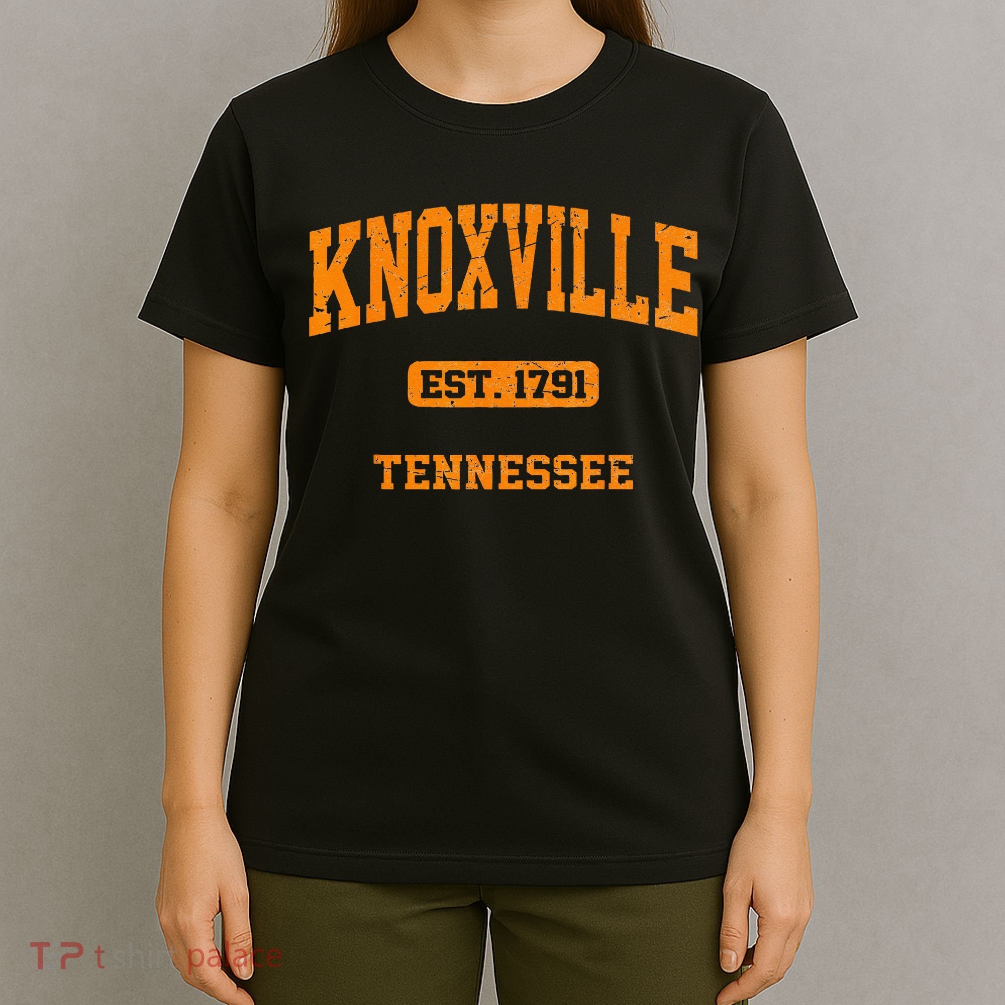 Knoxville Tennessee TN Vintage State Athletic Style T-Shirt