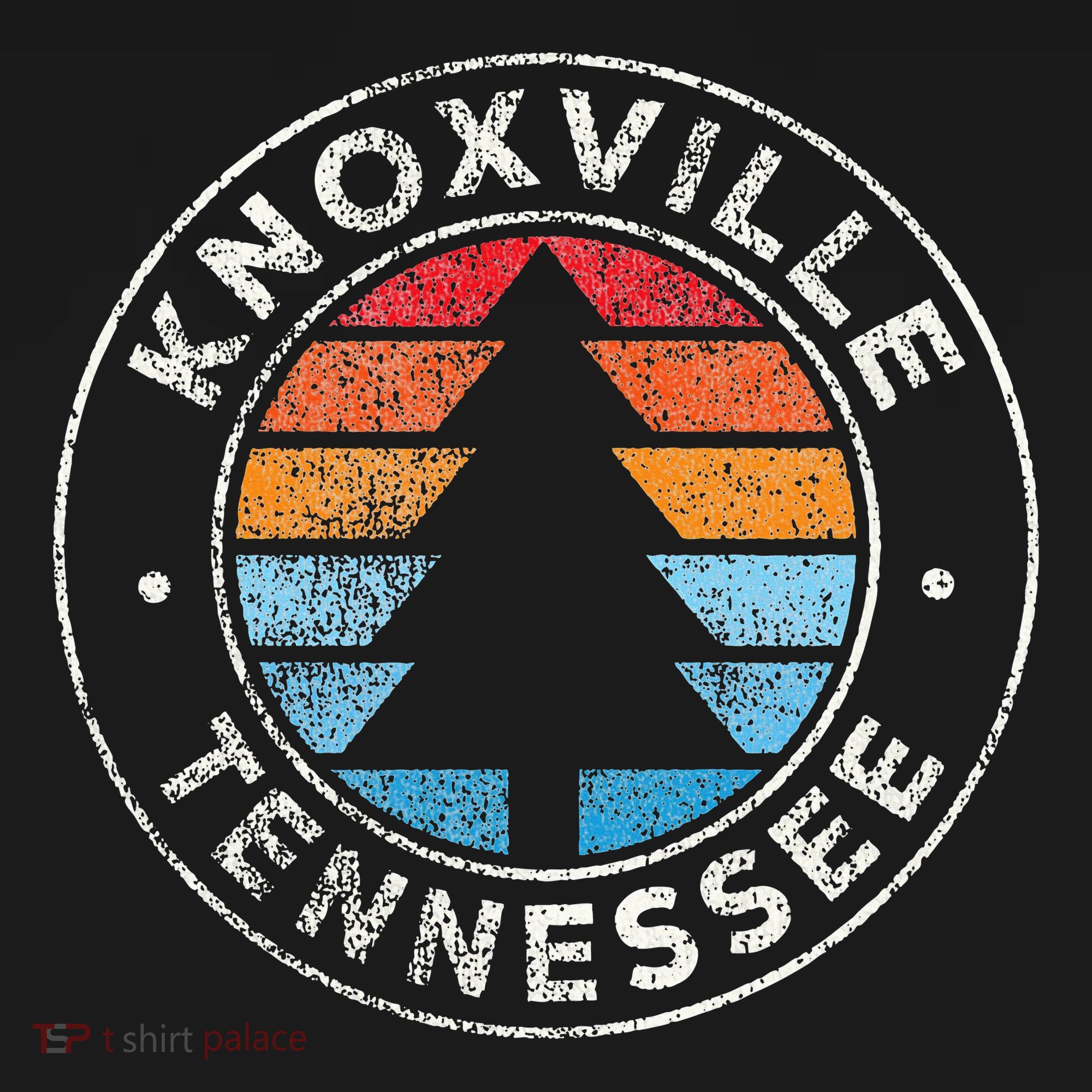 Knoxville Tennessee Tn Vintage Graphic Retro 70s T-Shirt