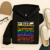 Keep Training Until Belt Turns Black Karate Taekwondo Gift Hoodie thumb 4