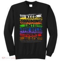 Keep Training Until Belt Turns Black Karate Taekwondo Gift Sweatshirt thumb 0