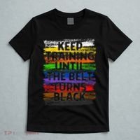 Keep Training Until Belt Turns Black Karate Taekwondo Gift T-Shirt thumb 5
