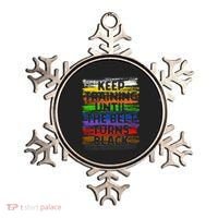 Keep Training Until Belt Turns Black Karate Taekwondo Gift Ornament thumb 0