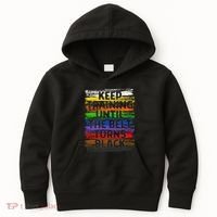 Keep Training Until Belt Turns Black Karate Taekwondo Gift Kids Hoodie thumb 0