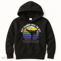 Keep Training Until The Belt Turns Black Karate Kids Hoodie thumb 0